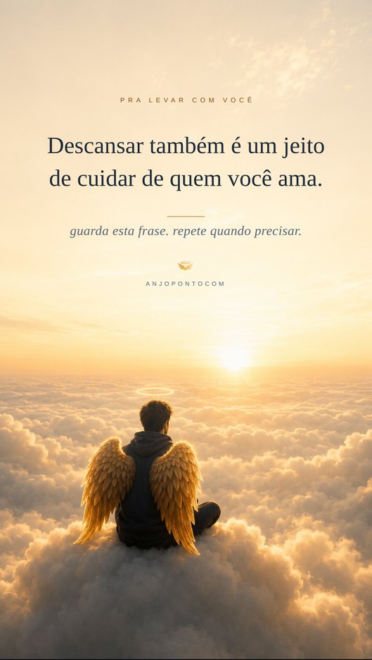 Última página, com uma frase pra levar com você